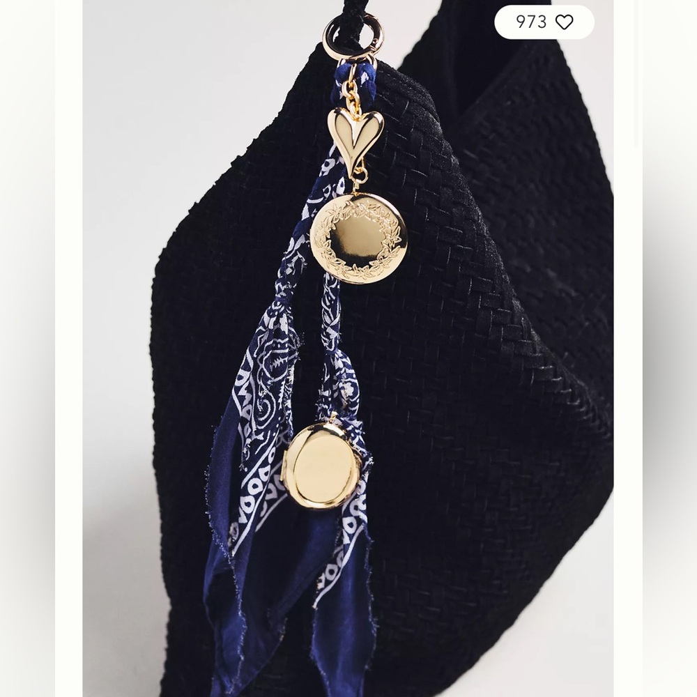 NWT Anthropologie Heritage Bow Charm